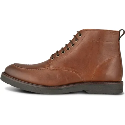 Water Repellent Leather Lace-Up Boot , male, Sizes: 9 UK, 7 UK, 11 UK, 6 UK, 8 UK, 12 UK, 10 UK - Shoe the Bear - Modalova