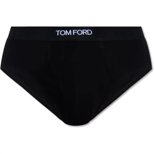 Briefs with logo , male, Sizes: XL, XS, 2XL, S, M, L - Tom Ford - Modalova