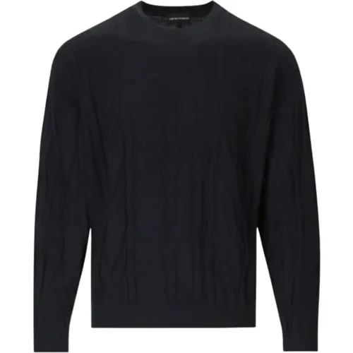 Stylischer Pullover , Herren, Größe: L - Emporio Armani - Modalova