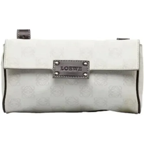 Pre-owned Canvas shoulder-bags , female, Sizes: ONE SIZE - Loewe Pre-owned - Modalova