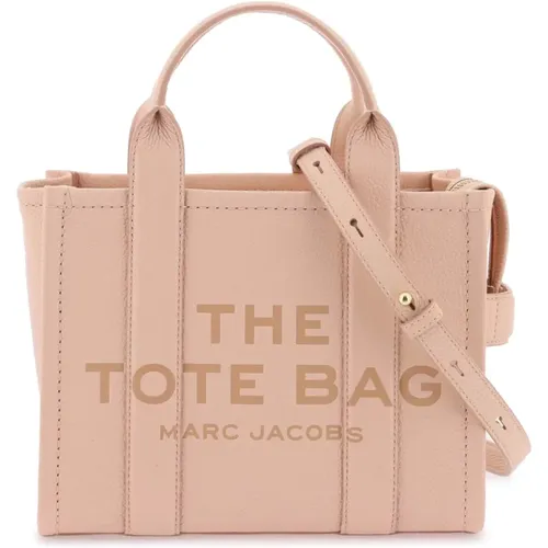 Genarbte Leder-Tote-Tasche mit Griffen , Damen, Größe: ONE Size - Marc Jacobs - Modalova