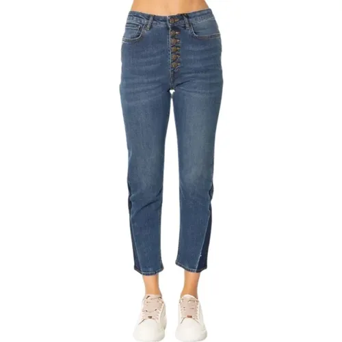 Slim Fit Denim Blaue Jeans , Damen, Größe: W29 - Jijil - Modalova