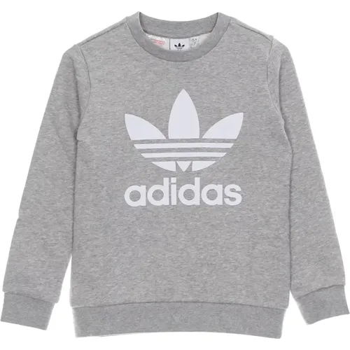 Jungen Leichter Crewneck Sweatshirt Grau - Adidas - Modalova