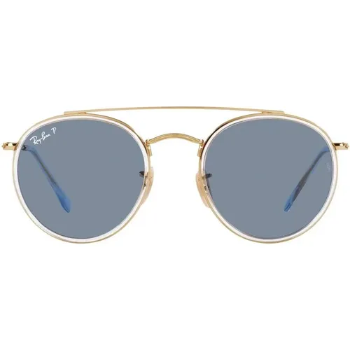 Polarized Double Bridge Sunglasses , female, Sizes: 51 MM - Ray-Ban - Modalova