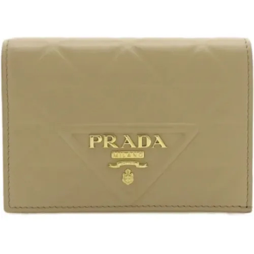 Pre-owned Leather wallets , female, Sizes: ONE SIZE - Prada Vintage - Modalova