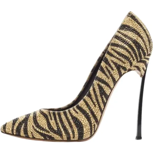 Pre-owned Canvas heels - Casadei Pre-owned - Modalova