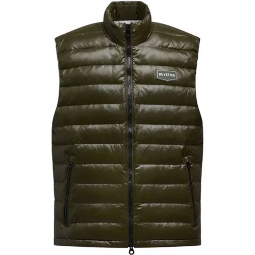 Filucca Quilted Vest - Water-Repellent, Lightweight, and Stylish , male, Sizes: L, M, XL, 2XL - duvetica - Modalova