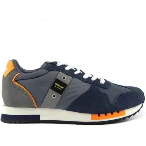 Orange Style/Model , male, Sizes: 10 UK - Blauer - Modalova