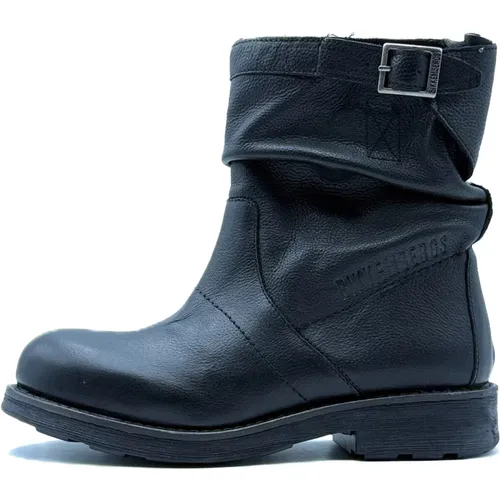 Schwarze Stiefel FW 24/25 Kollektion , Damen, Größe: 39 EU - Bikkembergs - Modalova