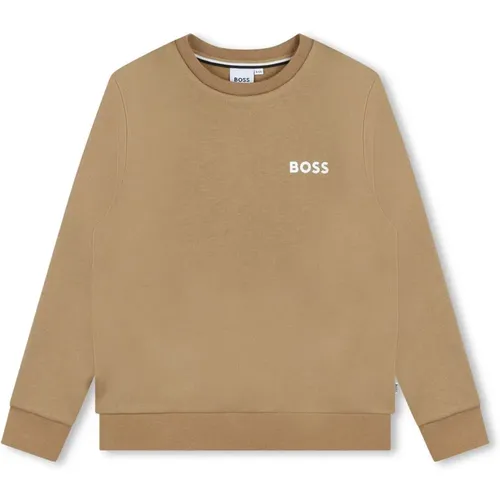 Logo Sweatshirt Klassisch Bequem Baumwolle Polyester - Hugo Boss - Modalova