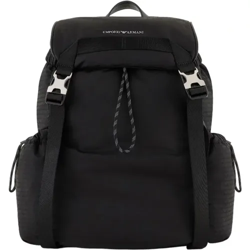 Stylish Backpack with Practical Features , male, Sizes: ONE SIZE - Emporio Armani - Modalova