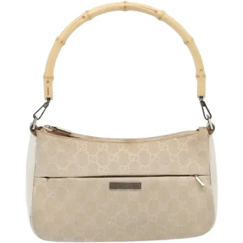 Pre-owned Canvas gucci-bags , female, Sizes: ONE SIZE - Gucci Vintage - Modalova