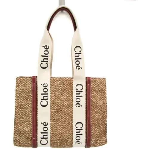 Pre-owned Canvas totes , female, Sizes: ONE SIZE - Chloé Pre-owned - Modalova