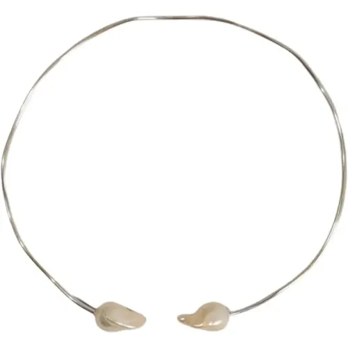 Tahiti Perlen Choker Halskette - Malababa - Modalova