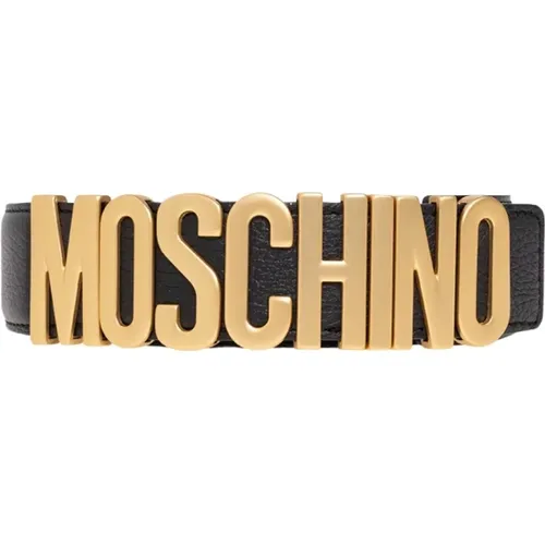 Gürtel mit Logo , Damen, Größe: XS - Moschino - Modalova