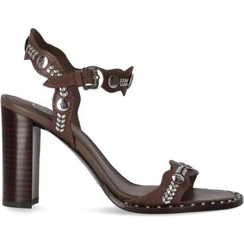 Glamour High Heel Sandale , Damen, Größe: 37 EU - Ash - Modalova