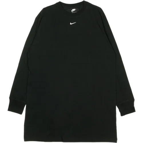 Essential Sportswear Dress /White , female, Sizes: L, M, XS, S - Nike - Modalova