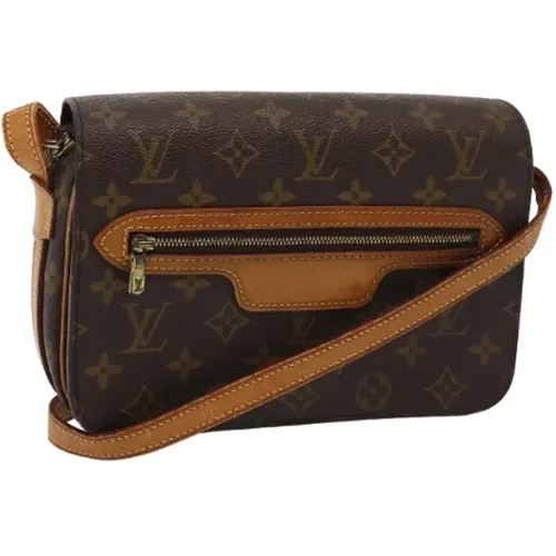 Pre-owned Canvas shoulder-bags , female, Sizes: ONE SIZE - Louis Vuitton Vintage - Modalova