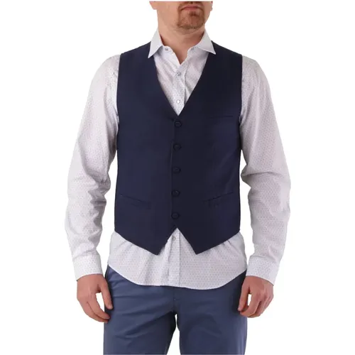 Classic Suit Vest , male, Sizes: XS, L - Liu Jo - Modalova