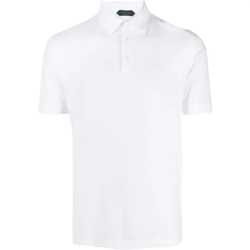 Polo Ice Cotton T-shirts , male, Sizes: XL, M, 3XL, 2XL, 4XL, L - Zanone - Modalova