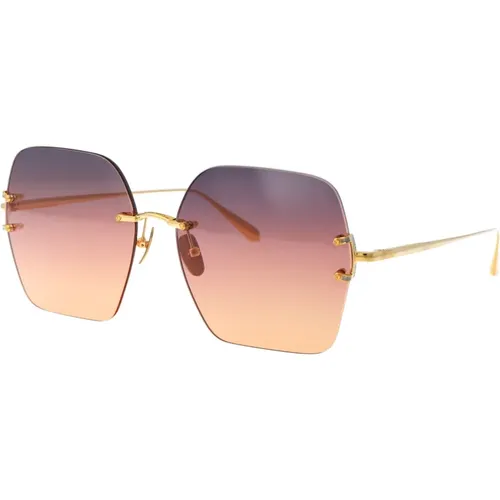 Stylische Carina Sonnenbrille für den Sommer - Linda Farrow - Modalova