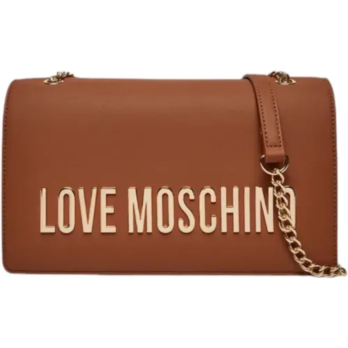 Stilvolle Schultertasche für Frauen , Damen, Größe: ONE Size - Love Moschino - Modalova