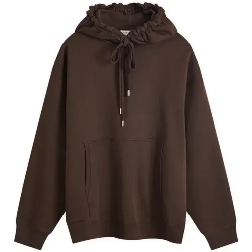 Haxel Hoodie in Choco Braun - Dries Van Noten - Modalova