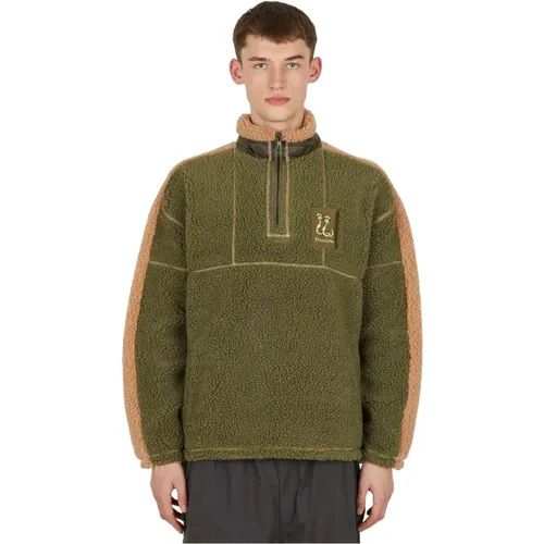 Rewind Fleece Sweatshirt , male, Sizes: XL, S, L, M - Pleasures - Modalova