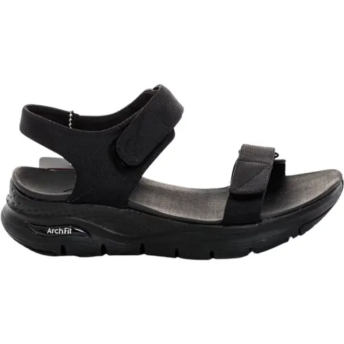 Bequeme Arch Fit Sandalen für Reisen , Damen, Größe: 40 EU - Skechers - Modalova