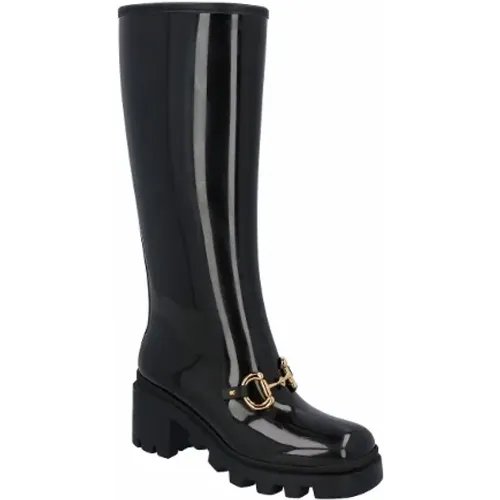 Rubber boots , female, Sizes: 7 UK - Gucci - Modalova