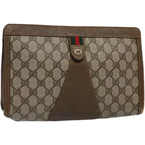 Pre-owned Canvas gucci-bags , female, Sizes: ONE SIZE - Gucci Vintage - Modalova