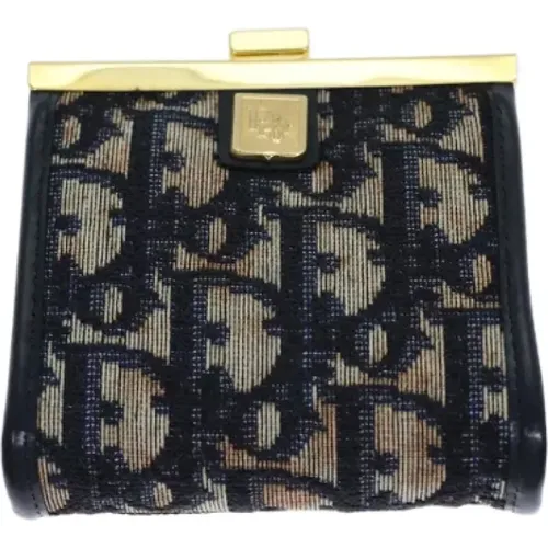 Pre-owned Canvas wallets , female, Sizes: ONE SIZE - Dior Vintage - Modalova