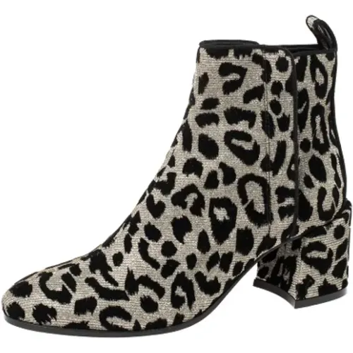 Pre-owned Fabric boots , female, Sizes: 4 UK - Dolce & Gabbana Pre-owned - Modalova