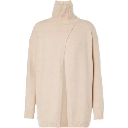 Angelo Pullover mit hohem Kragen , Damen, Größe: M - Max Mara - Modalova