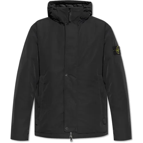 Jacke mit Logo Stone Island - Stone Island - Modalova