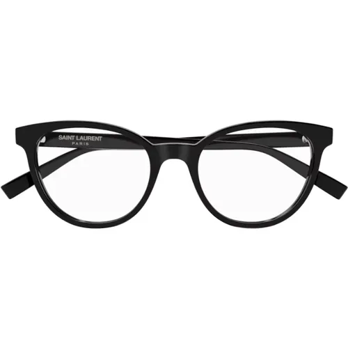 Essential Cat-Eye Eyeglasses , unisex, Sizes: ONE SIZE - Saint Laurent - Modalova