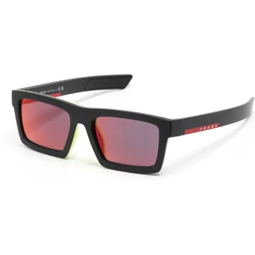PS 02Zsu 1Bo10A Sunglasses , male, Sizes: 55 MM - Prada - Modalova