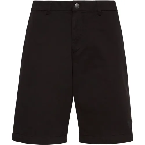 Baumwoll-Bermuda-Shorts - Armani-Stil , Herren, Größe: L - Emporio Armani - Modalova