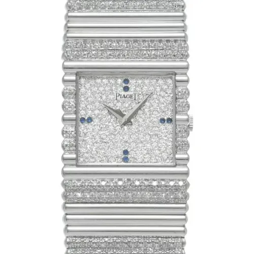 Pre-owned White Gold watches , female, Sizes: ONE SIZE - Piaget Pre-owned - Modalova