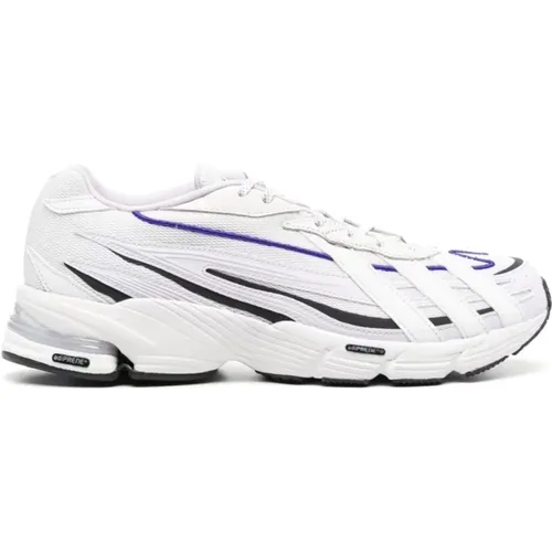 Panel-Sneakers in Weiß/Silber , Herren, Größe: 45 EU - Adidas - Modalova