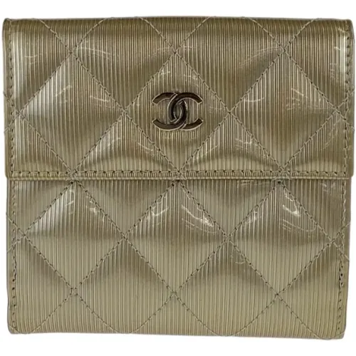 Pre-owned Leather wallets , female, Sizes: ONE SIZE - Chanel Vintage - Modalova