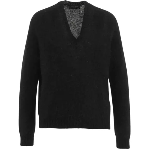 V-neck Knitwear Roberto Collina - Roberto Collina - Modalova