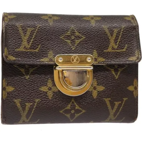 Pre-owned Canvas wallets , female, Sizes: ONE SIZE - Louis Vuitton Vintage - Modalova