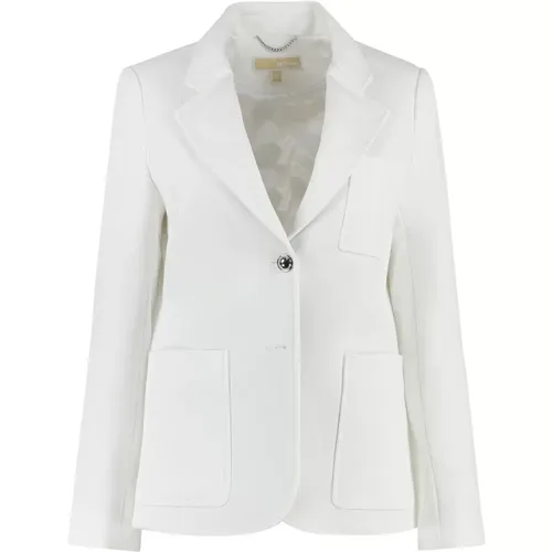 Classic Blazer with Lapel Collar , female, Sizes: XS - Michael Kors - Modalova