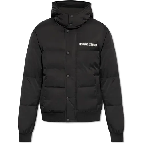 Down jacket , male, Sizes: L, M - Moschino - Modalova