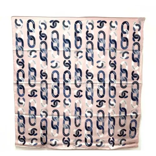 Pre-owned Silk scarves , female, Sizes: ONE SIZE - Chanel Vintage - Modalova