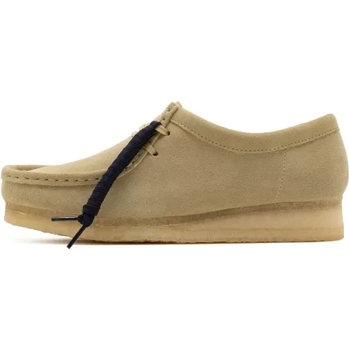 Wallabee Maple Suede Damenschuhe , Damen, Größe: 41 EU - Clarks - Modalova