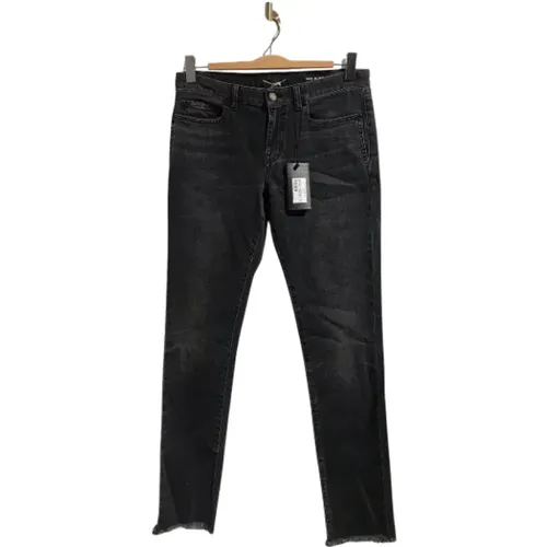 Pre-owned Cotton jeans , female, Sizes: M - Saint Laurent Vintage - Modalova
