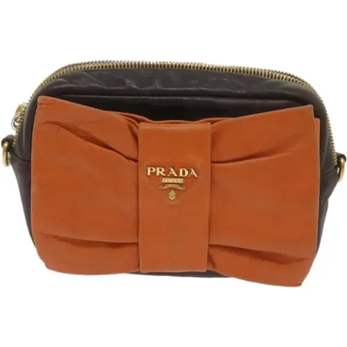 Pre-owned Leder schultertasche - Prada Vintage - Modalova