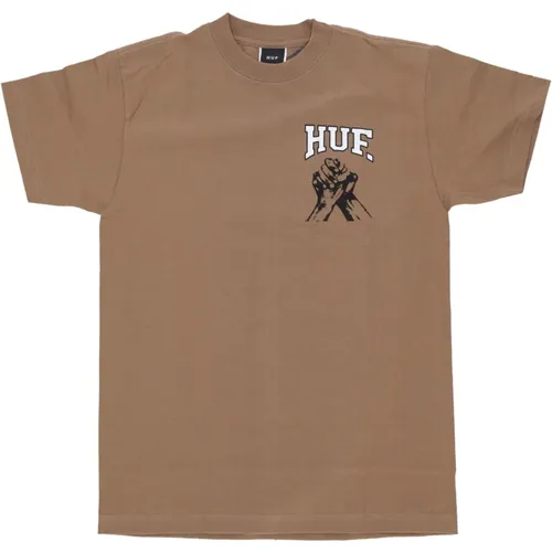 Unity Song Tee Mens T-Shirt , male, Sizes: L, XL - HUF - Modalova